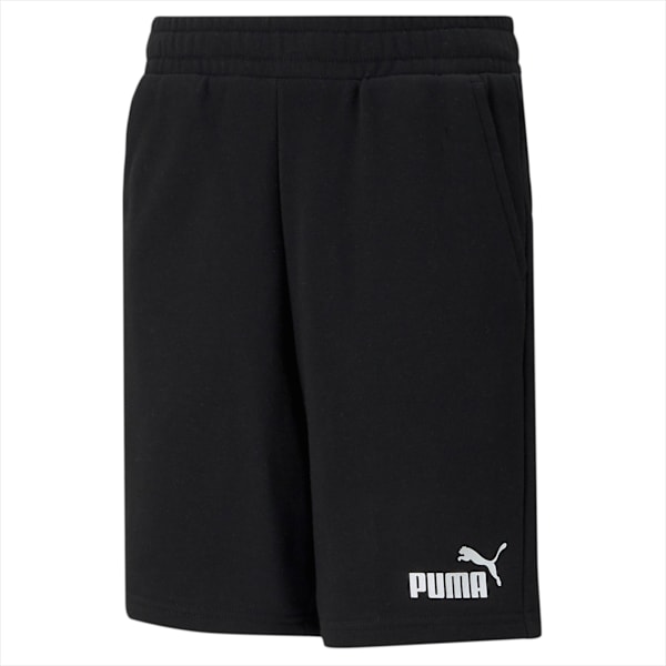 Shorts deportivos ESS para jovenes, Puma Black, large-ARG