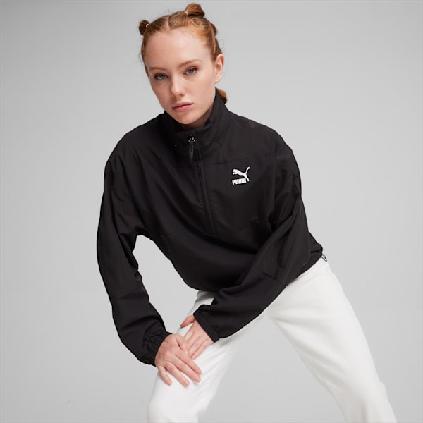 Buzo PUMA Anorak para mujer, PUMA Black, large-ARG