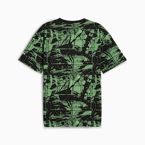 Playera con estampado integral para hombre Mercedes-AMG Petronas Motorsport Statement, PUMA Black, large-MEX