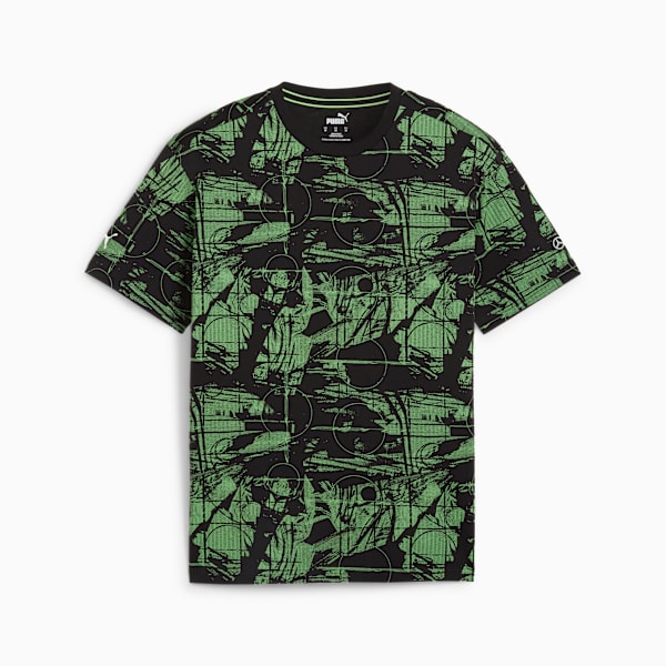 Playera con estampado integral para hombre Mercedes-AMG Petronas Motorsport Statement, PUMA Black, large-MEX