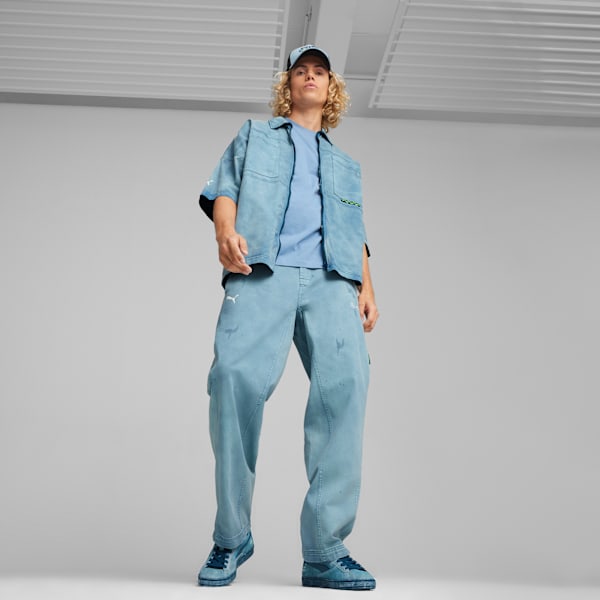 Mercedes-AMG PETRONAS Crew Pants, Ocean Tropic, large-ZAF