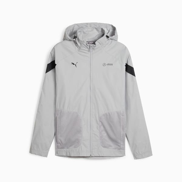 Campera Mercedes AMG Petronas Motorsport de tejido plano para hombre, Team Silver, large-ARG