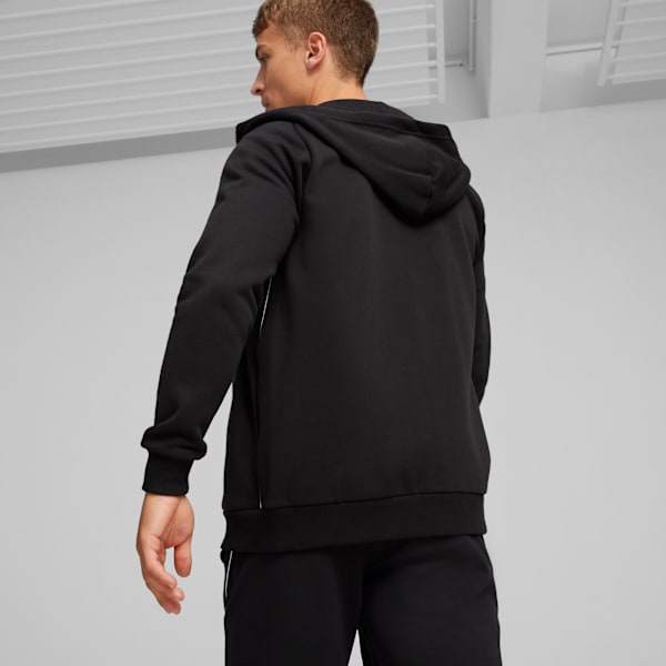 Jaqueta com Capuz Scuderia Ferrari Motorsport Masculina, Preto, large-BRA