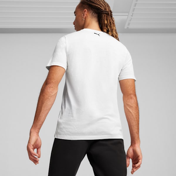 Remera Scuderia Ferrari Race Big Shield Motorsport Heritage para hombre, PUMA White, large-ARG