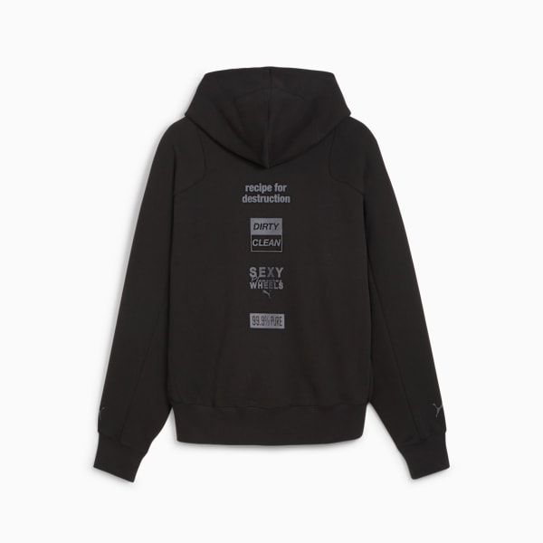 Buzo con capucha PUMA x PLEASURES, PUMA Black, large-ARG