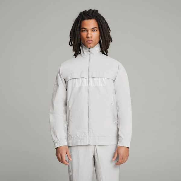 Campera para hombre PUMA x PLEASURES, Glacial Gray, large-ARG