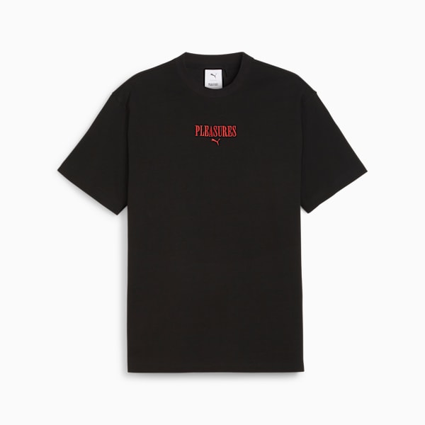Remera PUMA x PLEASURES, PUMA Black, large-ARG