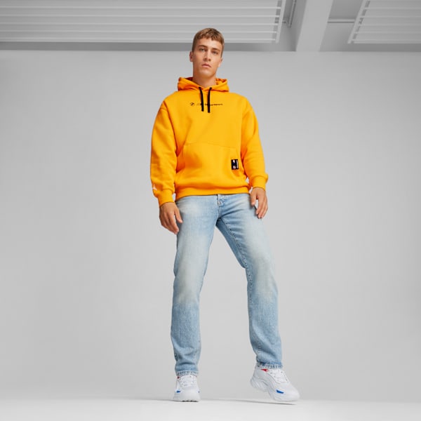 BMW M Motorsport Men's Graphic Hoodie, Sun Stream, large-ZAF