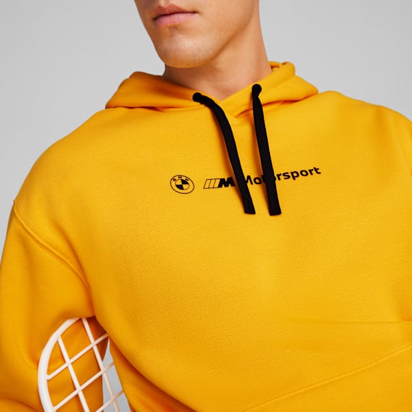 BMW M Motorsport Men's Graphic Hoodie, Sun Stream, large-ZAF