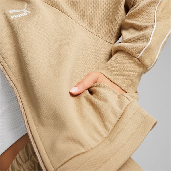 Campera Deportiva T7 para mujer, Prairie Tan, large-ARG