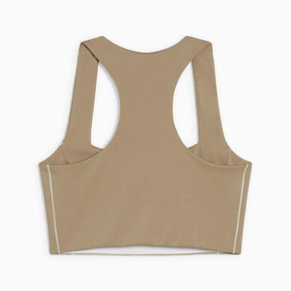 Top corto T7 para mujer, Prairie Tan, large-ARG