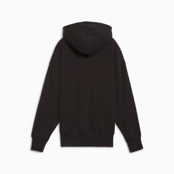 Buzo con capucha BETTER CLASSICS de corte holgado para mujer, PUMA Black, large-ARG