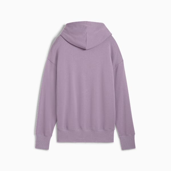 Buzo con capucha BETTER CLASSICS de corte holgado para mujer, Pale Plum, large-ARG