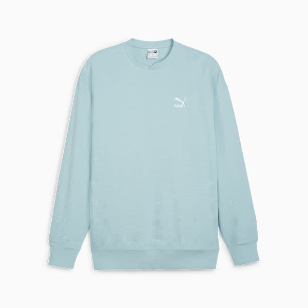 Buzo CLASSICS Waffle Crew, Turquoise Surf, large-ARG