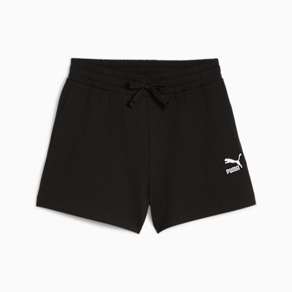 Shorts Mujer CLASSICS, PUMA Black, large-MEX