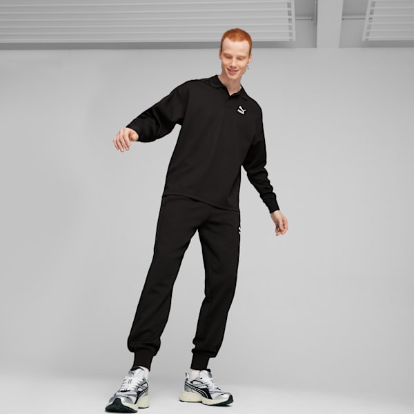 Buzo con estilo Chomba T7, PUMA Black, large-ARG