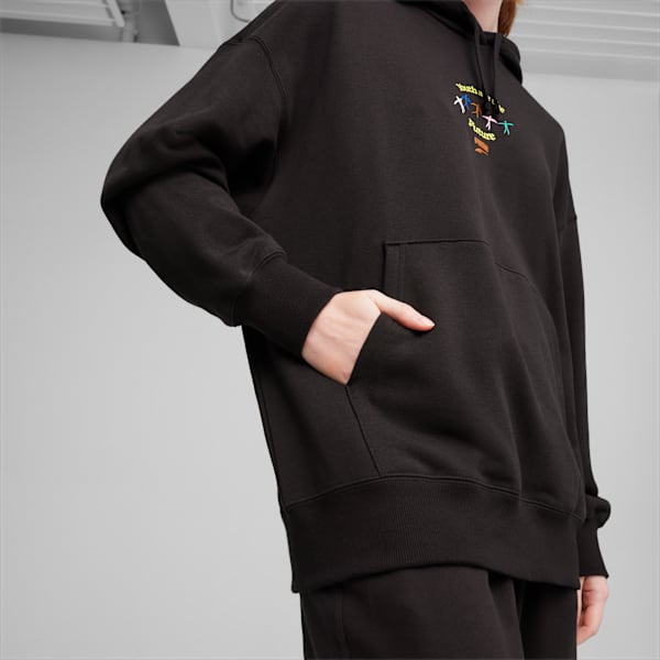 Buzo con Capucha DOWNTOWN para mujer, PUMA Black, large-ARG