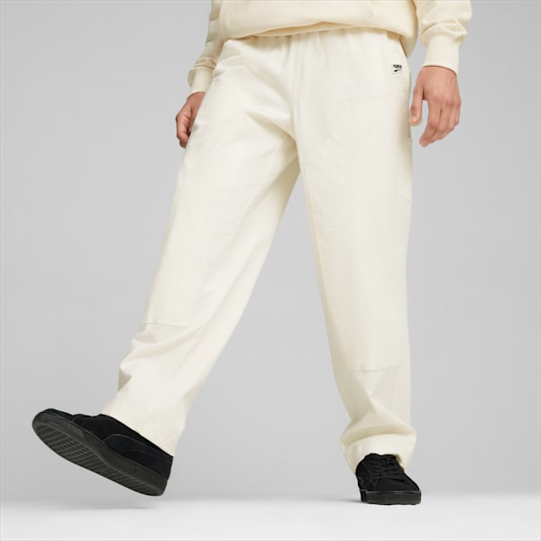 Pantalones con doble rodilla DOWNTOWN, Frosted Ivory, large-ARG