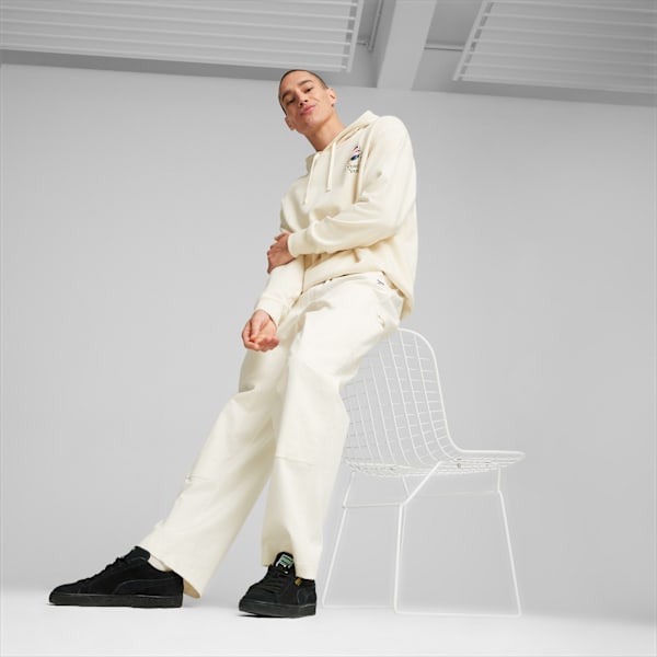 Pantalones con doble rodilla DOWNTOWN, Frosted Ivory, large-ARG