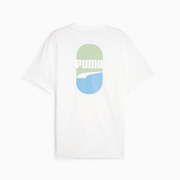 Playera con logo DOWNTOWN 180, PUMA White, large-MEX
