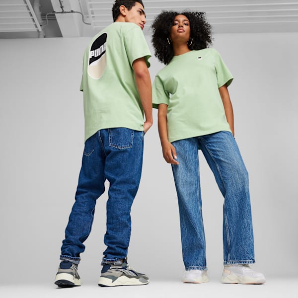 Playera con logo DOWNTOWN 180, Pure Green, large-MEX