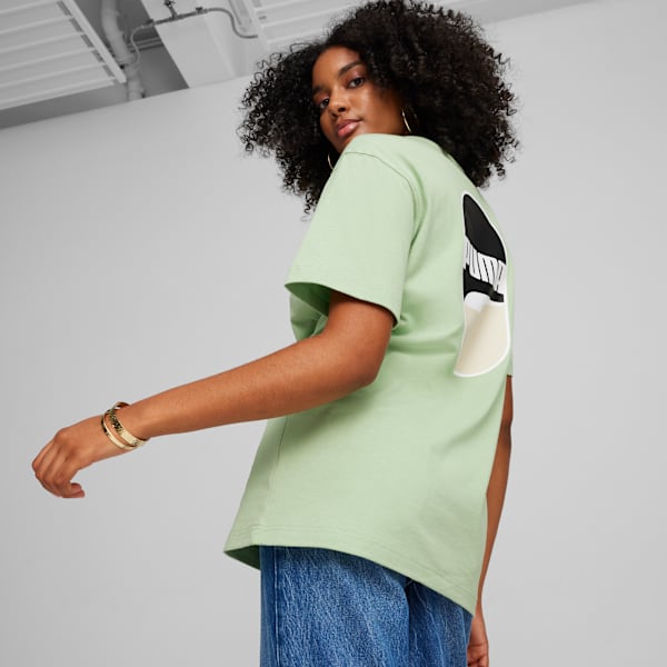Playera con logo DOWNTOWN 180, Pure Green, large-MEX
