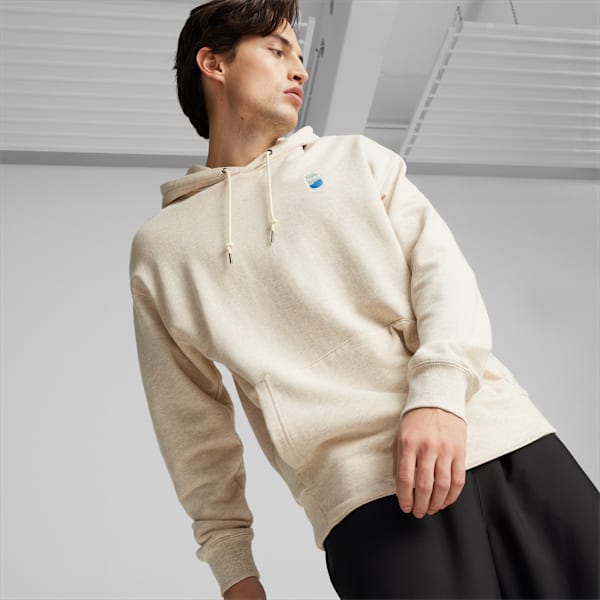 Buzo con capucha DOWNTOWN 180, Beige Heather, large-ARG