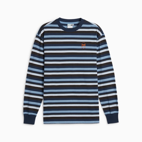 Remera a rayas DOWNTOWN 180, Zen Blue-AOP, large-ARG