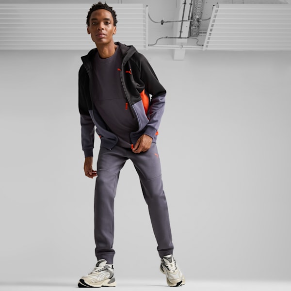 Jogging PUMATECH II para hombre, Galactic Gray-Redmazing, large-ARG