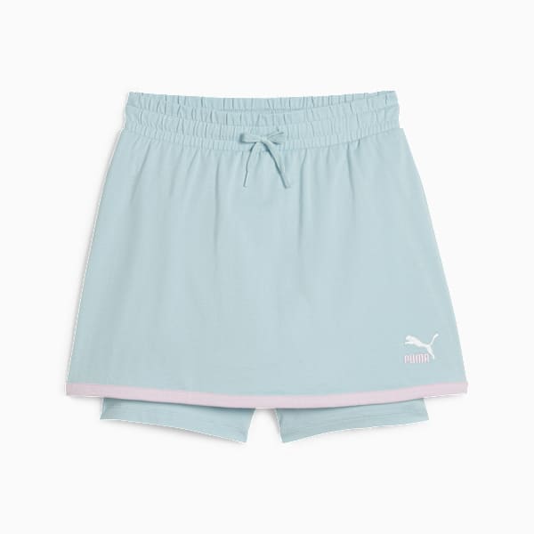 CLASSICS Match Point Youth Skort, Turquoise Surf, large-MEX