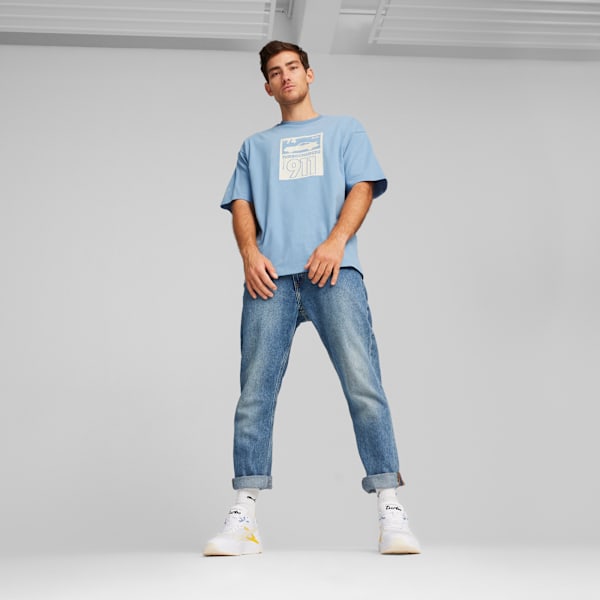 Remera Porsche Legacy Statement, Zen Blue, large-ARG