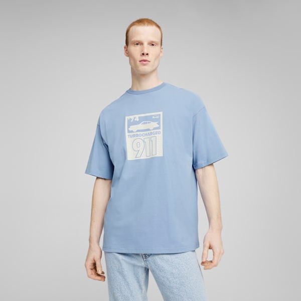 Remera Porsche Legacy Statement, Zen Blue, large-ARG