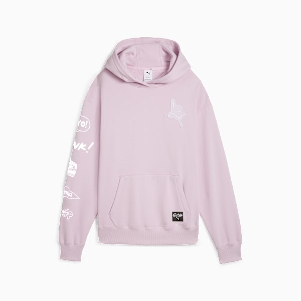 Buzo con capucha para mujer PUMA x SOPHIA CHANG, Grape Mist, large-ARG
