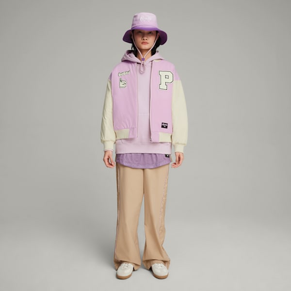 Buzo con capucha para mujer PUMA x SOPHIA CHANG, Grape Mist, large-ARG