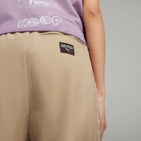 Pants para mujer PUMA x SOPHIA CHANG, Prairie Tan, large-MEX