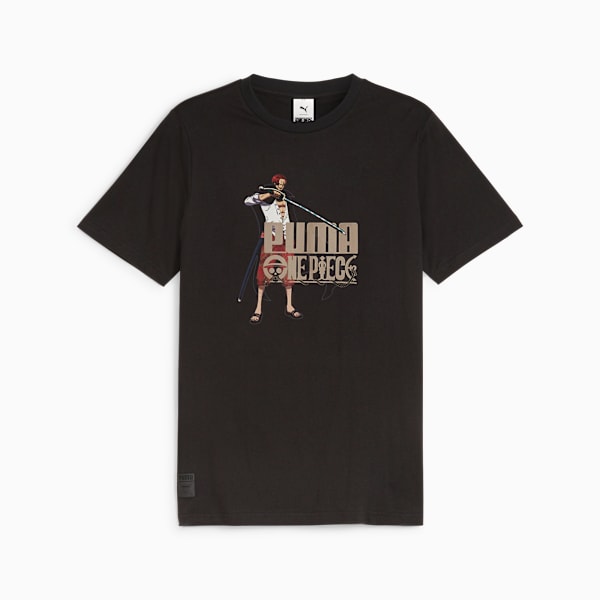 Remera estampada PUMA x ONE PIECE, PUMA Black, large-ARG