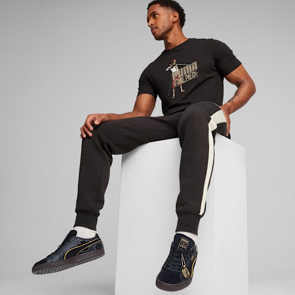 Remera estampada PUMA x ONE PIECE, PUMA Black, large-ARG