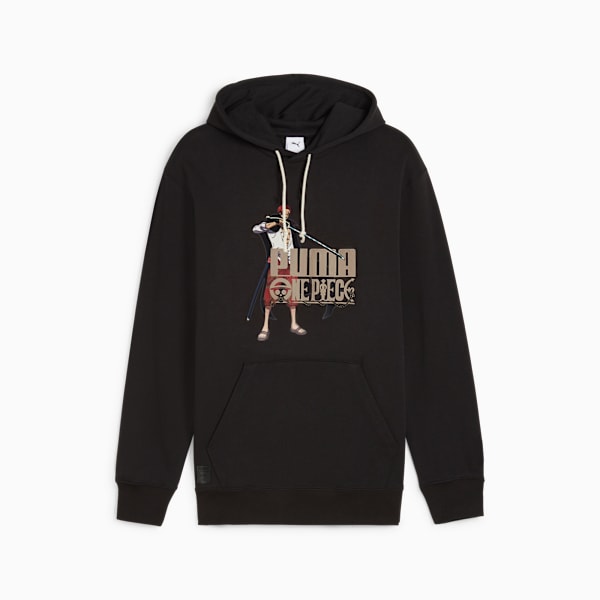 Buzo con capucha PUMA x ONE PIECE, PUMA Black, large-ARG
