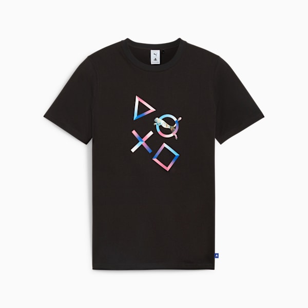 Remera PUMA x PLAYSTATION, PUMA Black, large-ARG