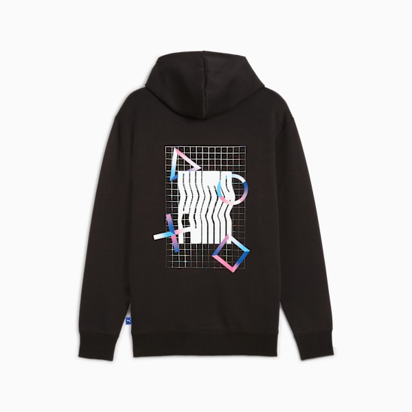 Buzo con capucha PUMA x PLAYSTATION, PUMA Black, large-ARG