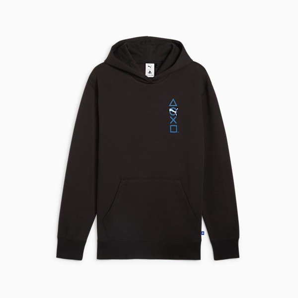 Buzo con capucha PUMA x PLAYSTATION, PUMA Black, large-ARG