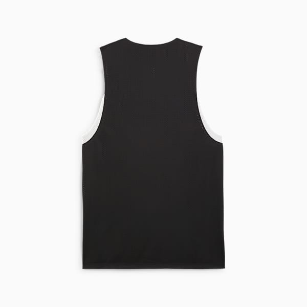 Musculosa de basketball Jaws Core para hombre, PUMA Black-PUMA White, large-ARG