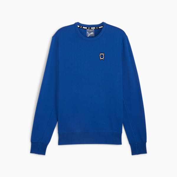 Buzo de basketball Pivot Crewneck, Cobalt Glaze, large-ARG