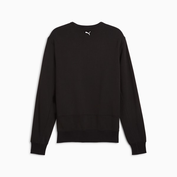 Buzo de basketball Pivot Crewneck, PUMA Black, large-ARG