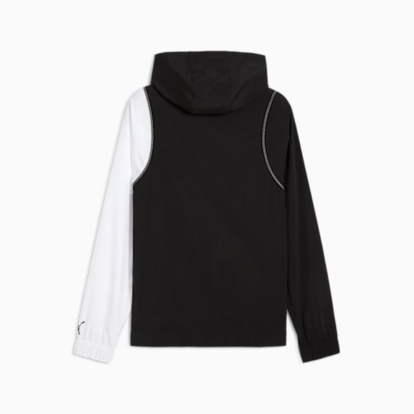 Campera de basketball Winners Circle, PUMA White-PUMA Black-Stormy Slate, large-ARG