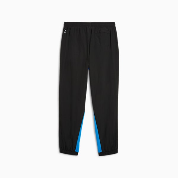 Pantalón de basket Winners Circle Warmup para hombre, PUMA Black-Racing Blue, large-ARG