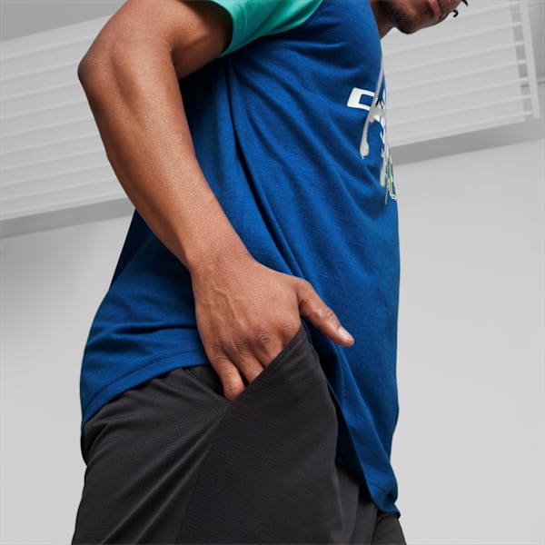 Shorts de básquetbol para hombre The Golden Ticket, PUMA Black, large-MEX