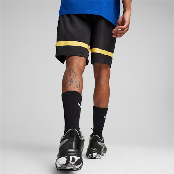 Shorts de básquetbol para hombre The Golden Ticket, PUMA Black, large-MEX