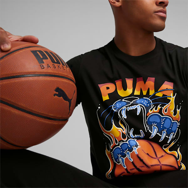 Remera de basketball para hombre TSA, PUMA Black, large-ARG
