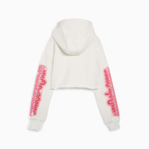 Buzo Game Love Heartbreak para mujer, Vapor Gray Heather, large-ARG
